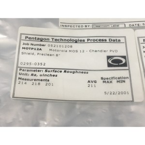AMAT 0020-22852 Protector, 8 pulgadas, Preclean, 159181 - Equipo y piezas de semiconductores de confianza de la marca global Legacy - Product Image 4
