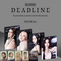 BLACK PINK 3rd MINI ALBUM MUSIC DEADLINE SILVER Ver K-Pop CD Elektronik Kertas & Plastik Bahasa Korea Semua Usia BW-126 KR