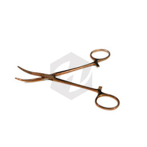 Juego de 4 pinzas Halsted para mosquitos, 4 3/4 pulgadas, con revestimiento de color, curvadas, instrumento médico quirúrgico premium para sujeción y manipulación de tejidos pequeños - Product Image 4