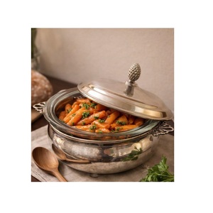 Casserole de cuisine en acier inoxydable antiadhésive de haute qualité, style marteau, pour la vente en gros - Product Image 1