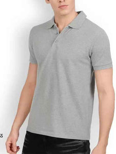 Camisas de Golf Ajustadas para Hombre con Logotipo Personalizado Bordado, Transpirables, Casuales, de Punto, de Poliéster y Algodón, Manga Corta, Tipo Polo - Product Image 5