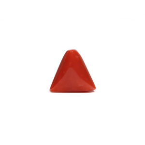 Oval Cut 6.3 Carat Red Coral Loose Gemstone for Fine Jewelry - Product Image 2