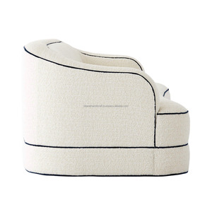 โซฟาเข้ามุมสามที่นั่งแบบปรับเปลี่ยนได้ ดีไซน์ทันสมัย หุ้มผ้าอย่างมีสไตล์ นั่งสบาย ทนทาน ขาไม้เนื้อแข็ง - Product Image 3