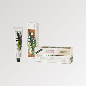 Dentifrice coréen K-Beauty Tusti Tusti Rucola 80g, fabriqué en Corée, soin buccal quotidien. - Product Image 2