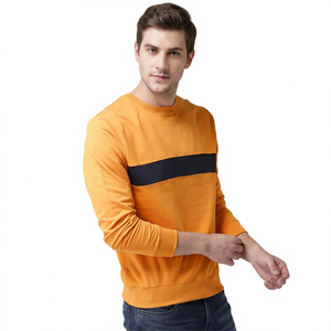 Sudadera de cuello redondo para hombre, jersey cálido de forro polar, manga larga, suave, cómoda, informal, para uso diario, ropa de calle, venta al por mayor - Product Image 6