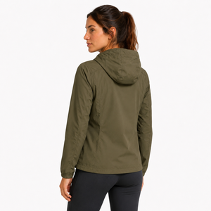 Hot Selling <b>Women</b> Windbreaker <b>Jacket</b> <b>Lightweight</b> Breathable Hooded Water Resistant Full Zip Outdoor Sports Travel Casual Wear - Product Image 3