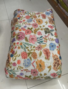 Tela Chinoon de Chifón con Estampado Digital y Bordado, Material de Lujo para Sarees y Vestidos Tradicionales de Mujer, Venta al Por Mayor, 70 GSM - Product Image 4