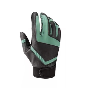 Guantes de Bateo de Béisbol Personalizados al por Mayor, Cómodos, de Tela, OEM, Profesionales, de Cuero, con Cierre de Gancho y Bucle Ambidiestro, Duraderos - Product Image 2