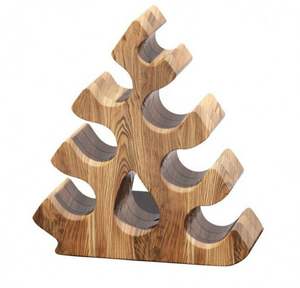 Antique Finish Wooden <b>Wine</b> <b>Rack</b> <b>For</b> Vintage Home <b>Kitchen</b> Dining Room Decorative <b>Wine</b> Bottle Storage - Product Image 1