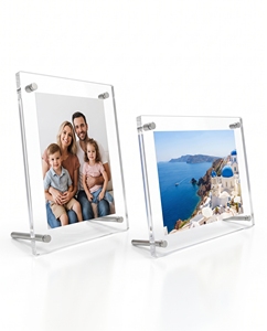 Elegance Acrylic Memory Frame | Premium for Modern Floor Standing <b>Display</b> <b>Unit</b> for Celebrating Special Moments - Product Image 2