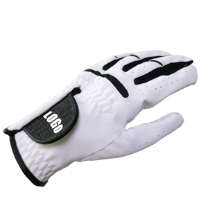 Nouveaux gants de golf personnalisables en maille respirante douce pour homme avec fermeture auto-agrippante réglable au poignet, logo personnalisé - Product Image 2