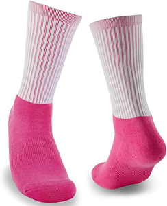 ARTIZ INTERNATIONAL High Quality Custom Logo Knee High Spandex/<b>Polyester</b> <b>Socks</b> Cotton Liner-Eco-Friendly Breathable for - Product Image 2