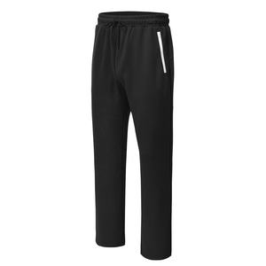 Ensemble de survêtement d'été respirant de haute qualité avec fermeture éclair, sweat à capuche zippé personnalisé en molleton et pantalon de jogging évasé - Product Image 3