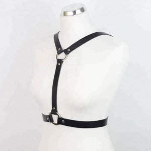 Custom Made Design Low Price <b>Leather</b> <b>Harness</b> Light Control Adjustable High Quality Top Selling Wholesale <b>Women's</b> <b>Harness</b> - Product Image 3