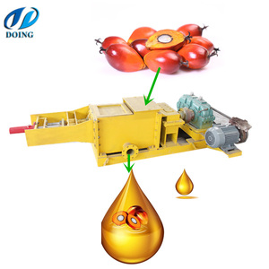 Presse à vis automatique à double vis pour huile de fruit de palme Machine de traitement de l'huile de palme Moulin à huile de palme rouge - Product Image 6