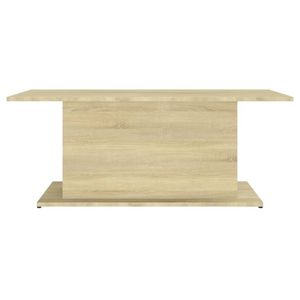 Tavolino da caffè in legno ingegnerizzato Sonoma Oak 40,2 x 21,9 x 15,7 pollici - Product Image 5