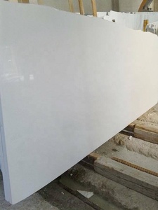 Dalle de marbre blanc cristallin du Vietnam, source directe de carrière, haute qualité, moderne, poli, imperméable, écologique, pour salle de bain intérieure - Product Image 1