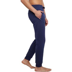 Pantalones Deportivos de Punto para Hombre, Color Azul Marino, con Cordón Ajustable en la Cintura y Puños Elásticos, Estilo Casual - Product Image 5