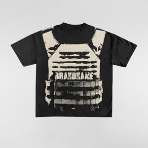 Camisetas Personalizadas para Hombre, Cuello Redondo, 100% Algodón, Corte Holgado, Precio de Mayoreo, 2026 - Product Image 1