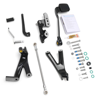 Kit de repose-pieds avant réglables en aluminium CNC pour Harley Softail Street Bob FXBB Low Rider S FXLRS 2018-2024
