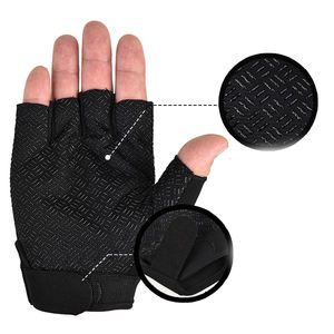 Guantes de Medio Dedo Unisex para Entrenamiento de MMA, Gimnasio, Fitness, Deportes de Invierno, Ciclismo MTB, Moda Masculina en Poliéster - Product Image 3
