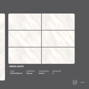 Carreaux de porcelaine brillants de qualité supérieure, format 600x1200, grand format, pour sols et murs, pour maisons de luxe, bureaux et intérieurs commerciaux. - Product Image 1