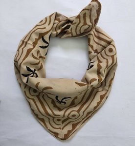 Wholesale Boho Block Print Bandanas Cotton Head <b>Scarf</b> Neck Kerchief Floral Patterns Gift for Her <b>Square</b> <b>Scarves</b> for Hair <b>Scarf</b> - Product Image 3
