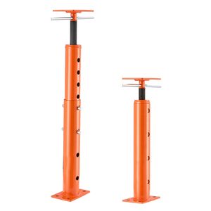 Set di 2 Martinetti Idraulici da Pavimento per Casa, Altezza 19-36 Pollici, Carico Massimo 18.000 Libbre (3T), Palo di Supporto Regolabile per Seminterrato - Product Image 6