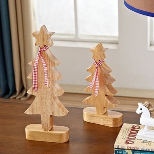 Direct Factory Supply Handmade Wooden Tabletop <b>Tree</b> with Rustic Design for <b>Christmas</b> Decoration and Holiday <b>Table</b> Decor For Sale - Product Image 2