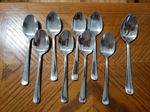 Stainless Steel Flower Design Minimalist Style <b>Small</b> Spoon Coffee Dessert Seasoning Ice Cream Stirring Spoons - Product Image 2