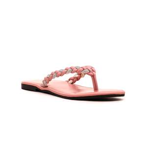 Pink Casual <b>Chunky</b> CL1753 Chappal Comfortable and Stylish <b>Shoes</b> - Product Image 2