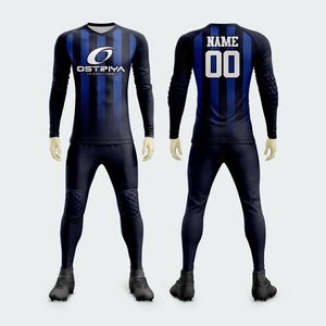 Nouvelle Collection 2026 : Tenue de Gardien de But Rembourrée, Imprimée, Respirante, avec Logo Frontal, Manches Longues et Pantalon – Vêtements de Football - Product Image 2