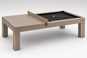 Classico Grand Edition Dual Purpose Pool <b>Table</b> with <b>Table</b> Tennis <b>Top</b> | Luxury Marble Finish Convertible Game <b>Table</b> - Product Image 4