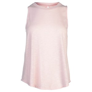Women's <b>White</b> O-Neck <b>Tank</b> <b>Top</b> 100% Cotton Breathable Knitted Eco-Friendly Solid Casual Wear - Product Image 1