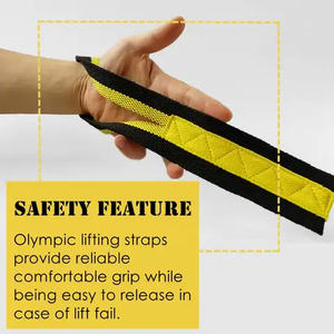 Sangles de poignet de musculation pour l'haltérophilie, la musculation, le powerlifting, l'entraînement de force et les soulevés de terre - Product Image 3