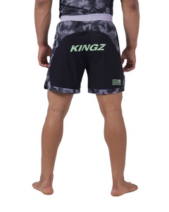 Short MMA à double couche à impression numérique pour hommes avec couleur et logo personnalisés-Vêtements de sport d'arts martiaux de haute qualité - Product Image 6