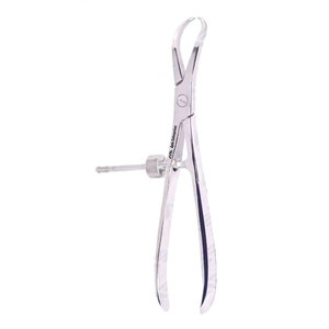 25 cm Fine Quality Orthopedic <b>Bone</b> Reduction Forceps Curved Stainless Steel <b>Surgical</b> Medical <b>Instruments</b> for <b>Bone</b> Fragment - Product Image 1