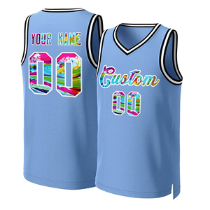 Maillot de basketball unisexe XS personnalisé, imprimé, séchage rapide, avec logo, haute qualité, vente en gros, dernier design, sans manches - Product Image 1
