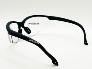 3774 Functional Scratch-Resistant CE Certified Safety Glasses Anti-Fog <b>Lenses</b> Half-Frame Design <b>Clear</b> <b>Lens</b> for Eye Protection - Product Image 3