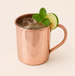 Mug Moscow Mule en cuivre de haute qualité, poli miroir, fait main, en cuivre massif, pour cocktails, articles de bar, pour les commandes en gros - Product Image 2