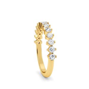Brilliant 1.04 ctw Asscher Cut Lab Grown Diamond Ring <b>Set</b> in 9K White Gold Luxury Fine <b>Jewelry</b> for <b>Women</b> Engagement Gift - Product Image 6