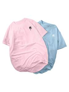 Unisex 100% High Quality Custom Brand Knitted Cotton/<b>Polyester</b> <b>T</b>-<b>Shirts</b> Custom Logo Breathable Short Sleeve High Street Style - Product Image 4