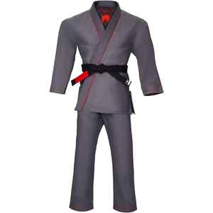 Kimono de Jiu-Jitsu Personnalisé Bleu et Blanc – Uniforme Professionnel de Compétition et d'Entraînement de Judo, Design Karaté Respirant et à Séchage Rapide - Product Image 2