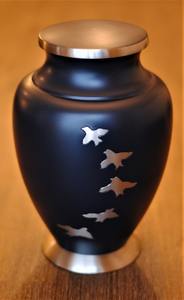 Urna de Cobre con Acabado Antiguo |   Urna Conmemorativa para Cenizas Humanas |   Urna Funeraria Hecha a Mano - Product Image 5