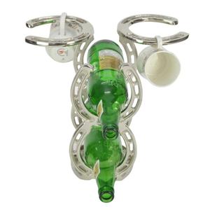 Exhibidores de Sobremesa de Aluminio, Decorativos, Estilo Herradura, para Botellas y Vasos, Soporte para Botellas de Vino, Accesorios para Bar en Casa, Último Modelo - Product Image 2