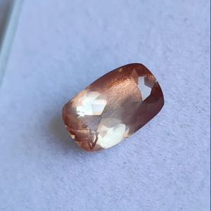 Increíble! Piedra Preciosa Suelta de Oregón, Corte Schiller Rosa Intenso, 7X11 MM, 100% Natural, Forma de Cojín, Facetada, para Joyería - Product Image 3
