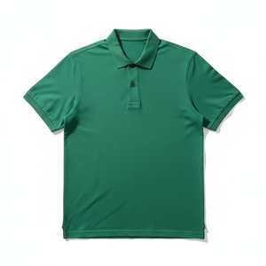 เสื้อโปโลพรีเมียมแขนสั้นผู้ชาย ผ้าฝ้าย 100% ราคาโรงงาน แห้งเร็ว ระบายอากาศดี เหมาะสำหรับเล่นกอล์ฟ - Product Image 1