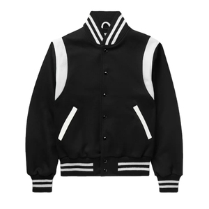 High Quality Custom Varsity <b>Jacket</b> for <b>Men</b> with Embroidered Logo Chenille Patches Ribbed Cuffs Premium College Letterman <b>Jacket</b> - Product Image 1