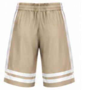 Pantalones Cortos de Hockey sobre Hielo Sublimados en Color Beige para Hombre, Uniformes Deportivos con Rayas de Poliéster, Ropa Ligera para Entrenamiento y Rendimiento en Equipo - Product Image 2