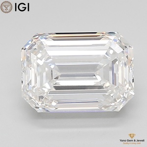 Diamante Cultivado en Laboratorio CVD de Corte Esmeralda de 3.51 Quilates de Calidad Premium con Certificación IGI, Color F, Claridad VVS1 para Joyería Personalizada - Product Image 1